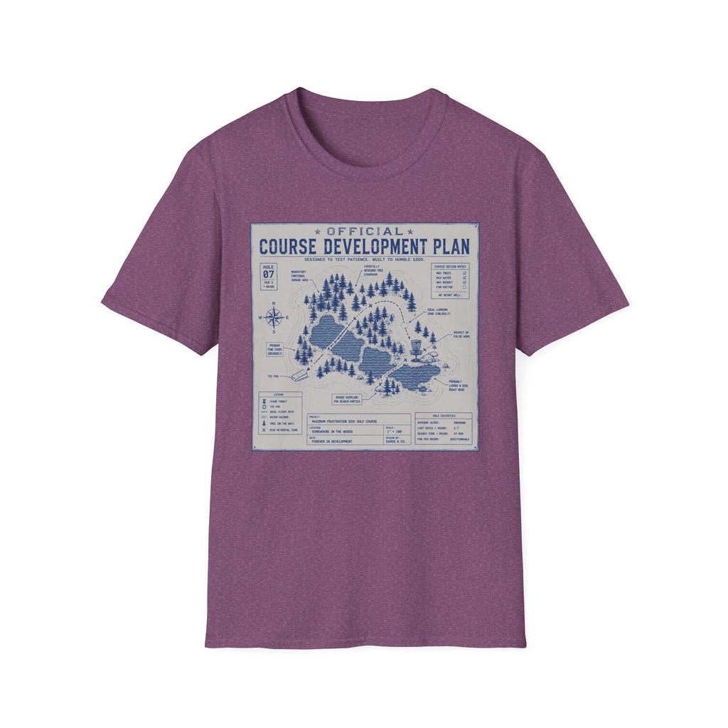 Course Development Plan Vintage Disc Golf T-Shirt