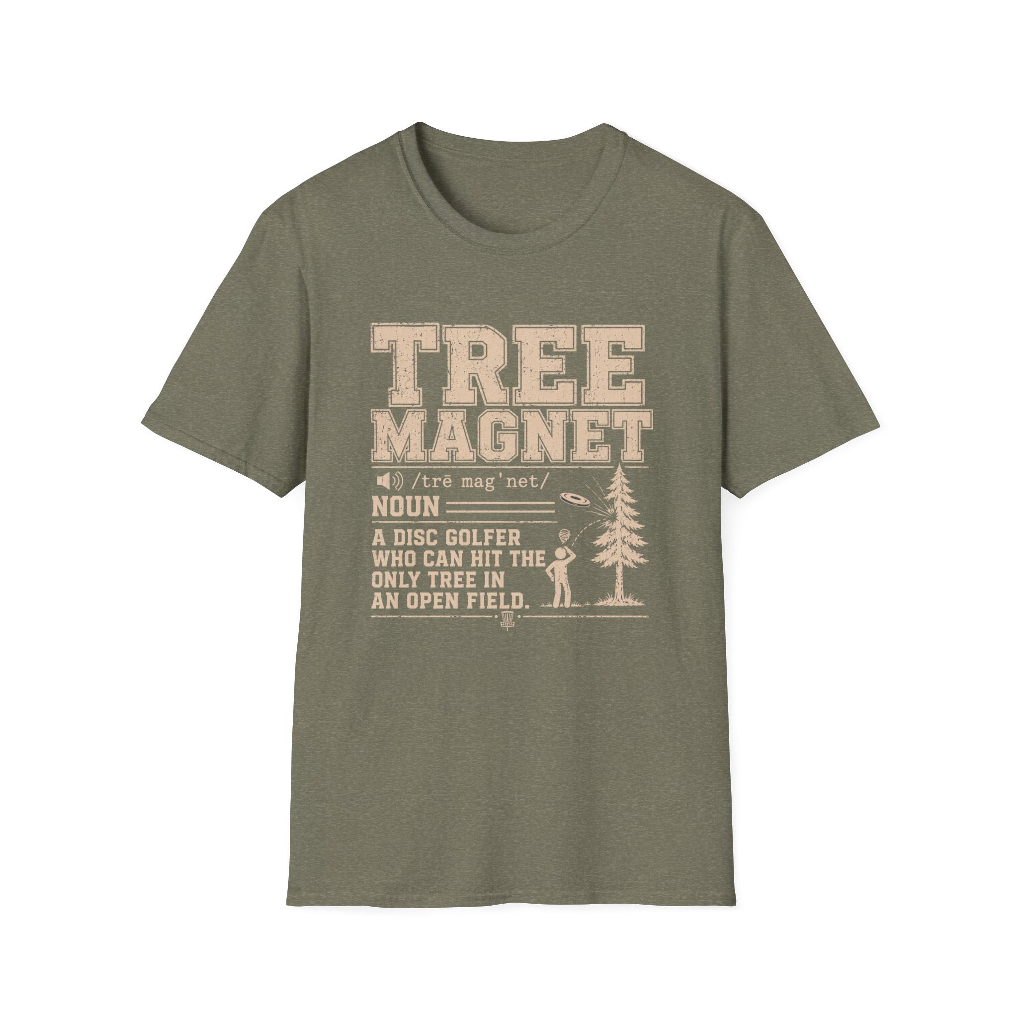 Tree Magnet Vintage Disc Golf T-Shirt