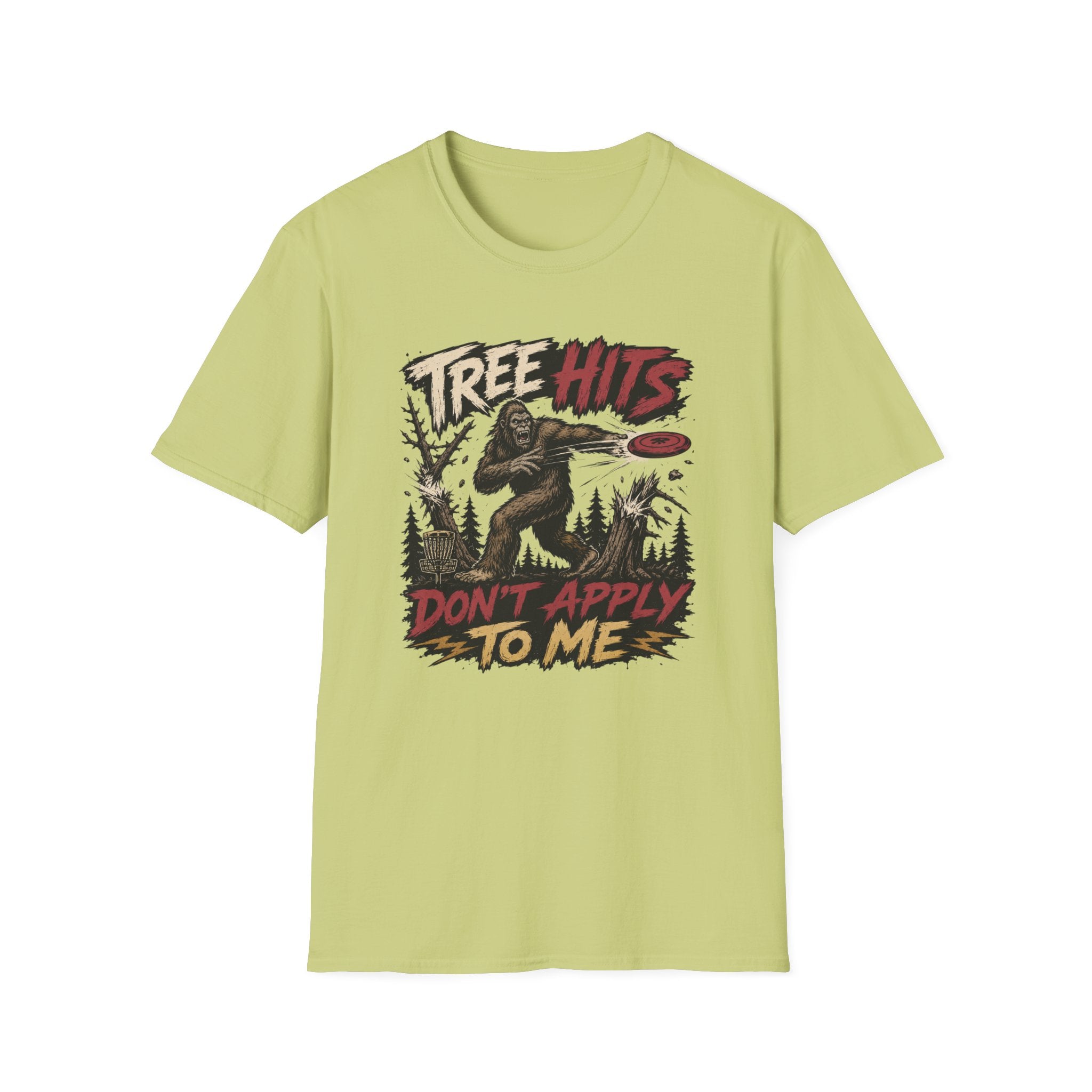 Tree Hits Don't Apply To Me Vintage Disc Golf T-Shirt