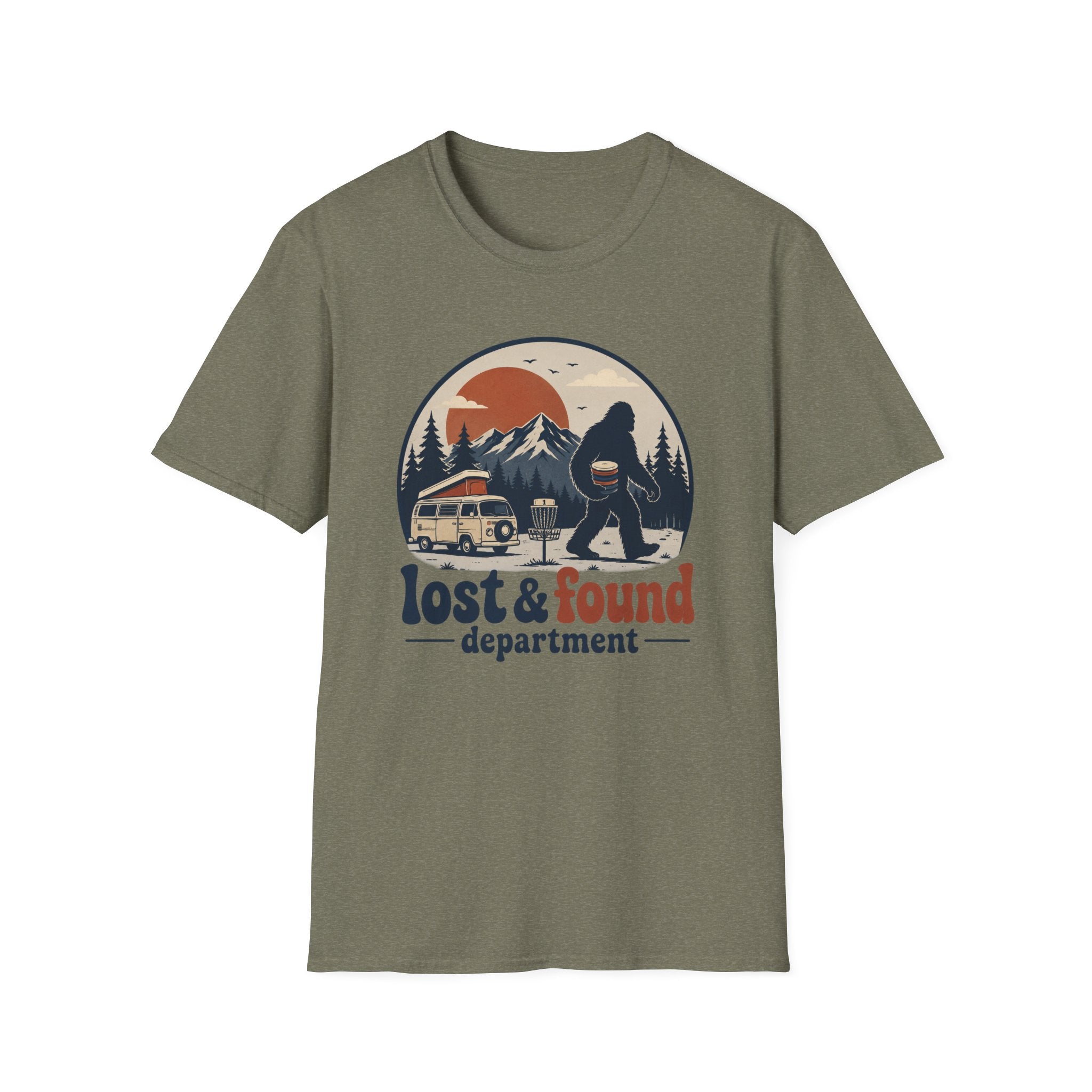 Lost and Found Department Vintage Disc Golf T-Shirt
