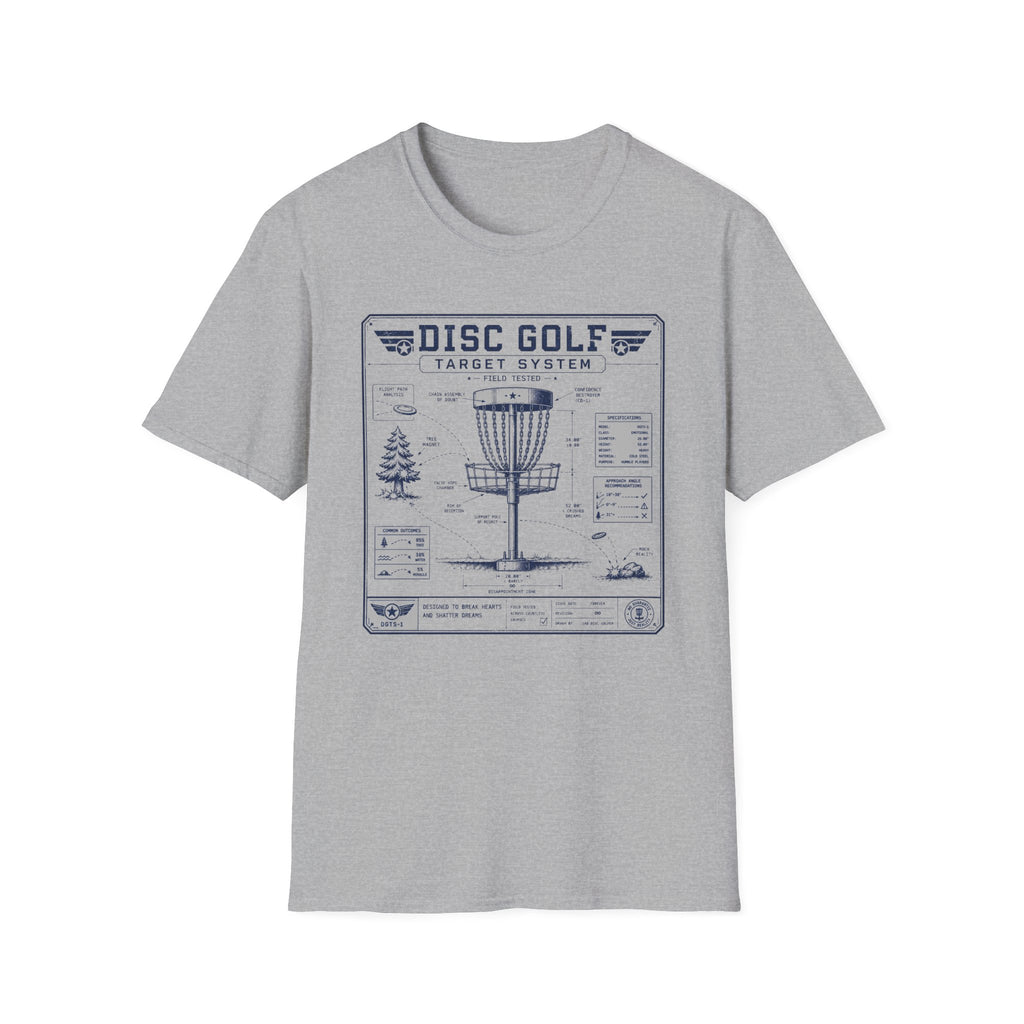 Disc Golf Target System Vintage Disc Golf T-Shirt