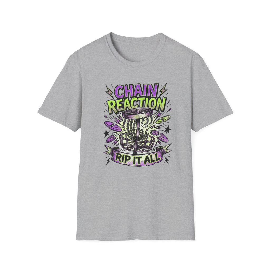 Chain Reaction Vintage Disc Golf T-Shirt