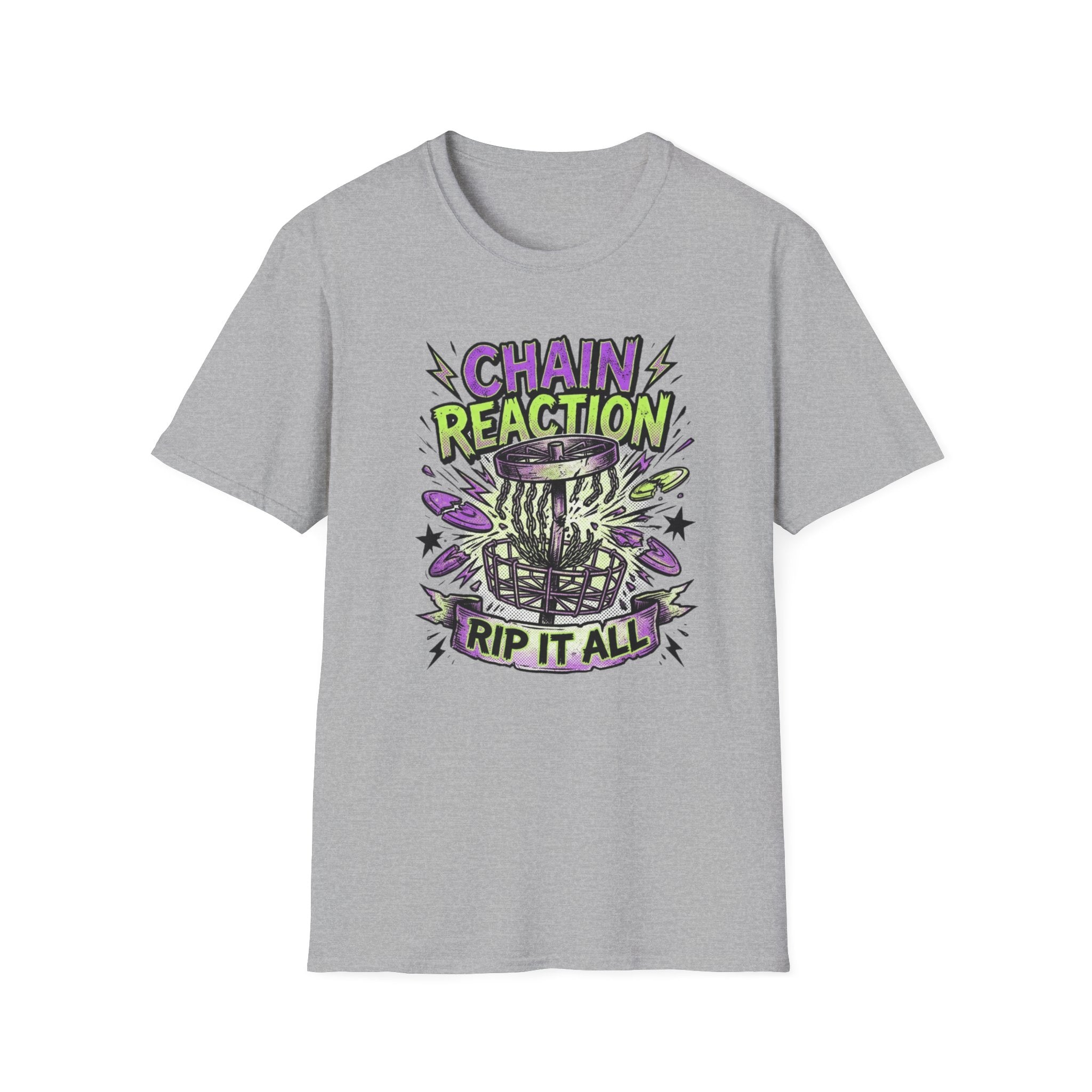 Chain Reaction Vintage Disc Golf T-Shirt