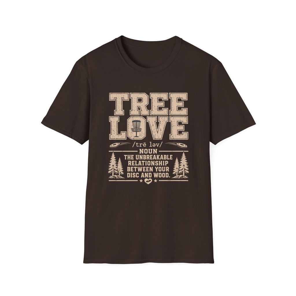 Tree Love Vintage Disc Golf T-Shirt