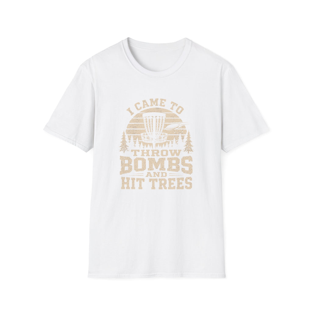 Throw Bombs Vintage Disc Golf T-Shirt