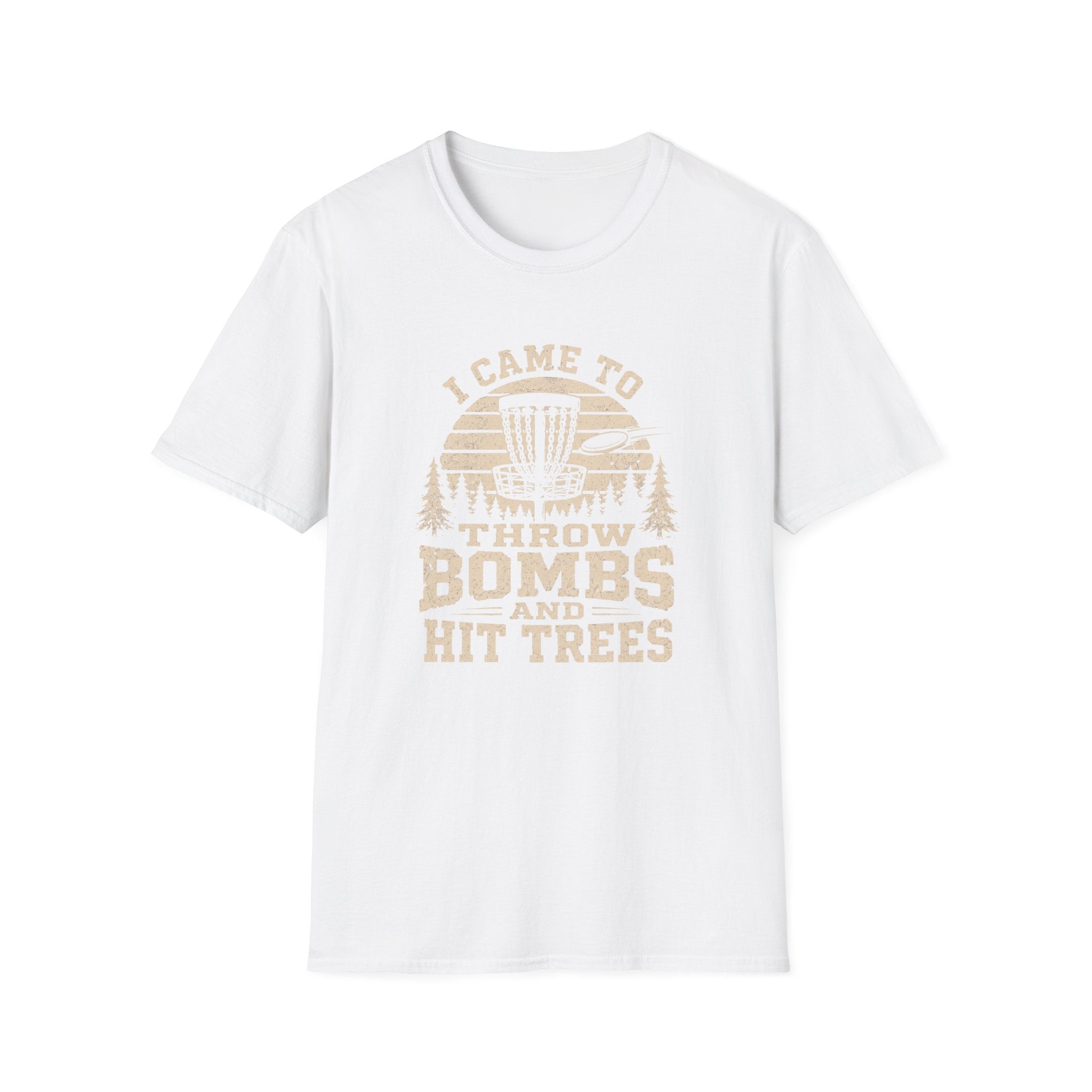 Throw Bombs Vintage Disc Golf T-Shirt