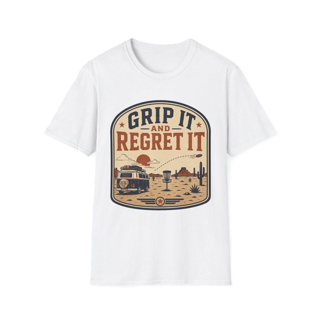 Grip It and Regret It Vintage Disc Golf T-Shirt
