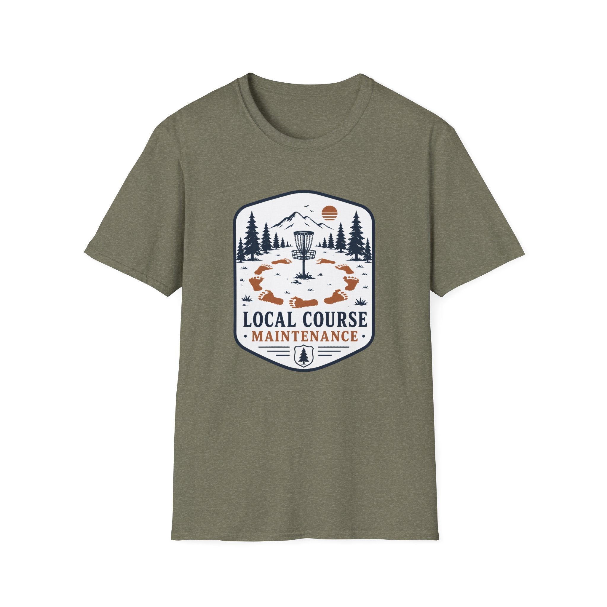 Local Course Maintenance Vintage Disc Golf T-Shirt