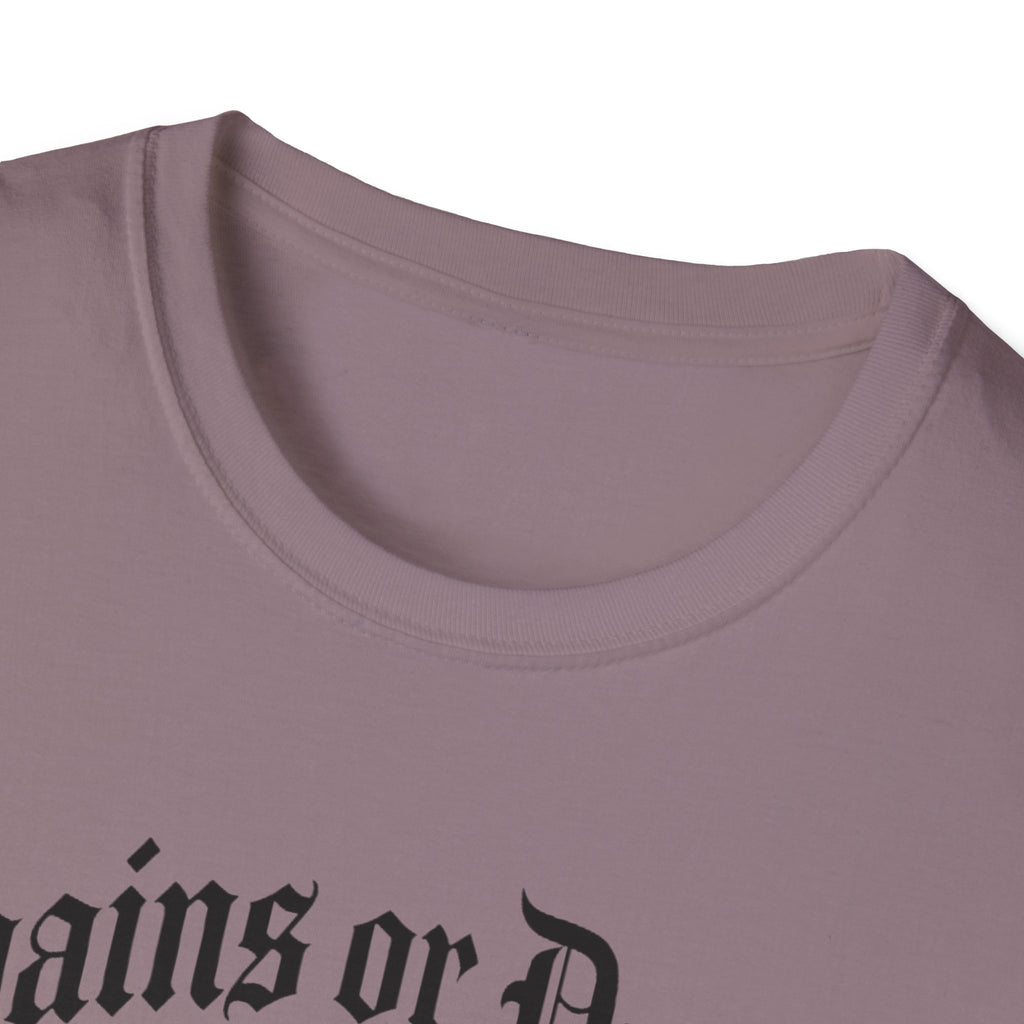 Chains or Death Vintage Disc Golf T-Shirt