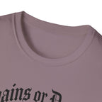 Chains or Death Vintage Disc Golf T-Shirt