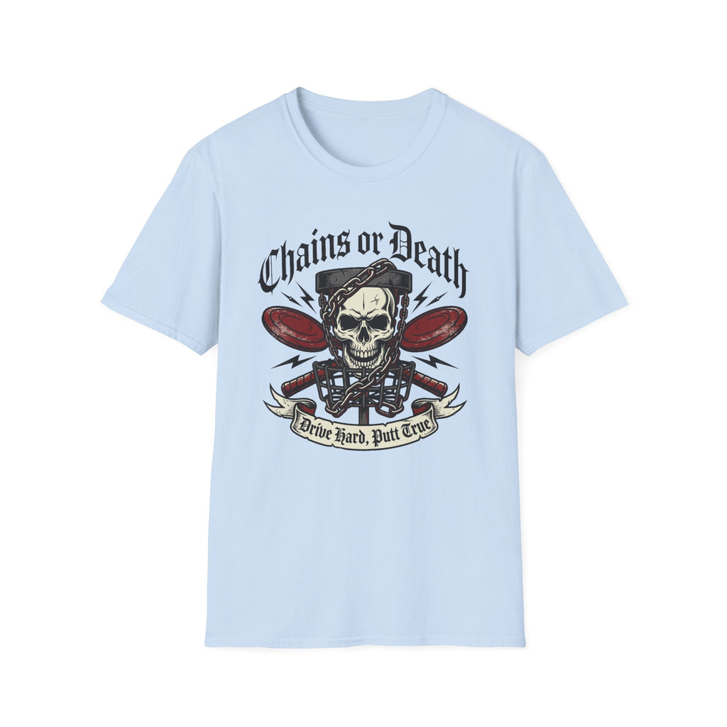 Chains or Death Vintage Disc Golf T-Shirt