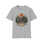 Camp, Throw, Vanish Vintage Disc Golf T-Shirt