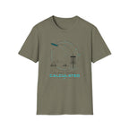 Flight Path Calculated Vintage Disc Golf T-Shirt
