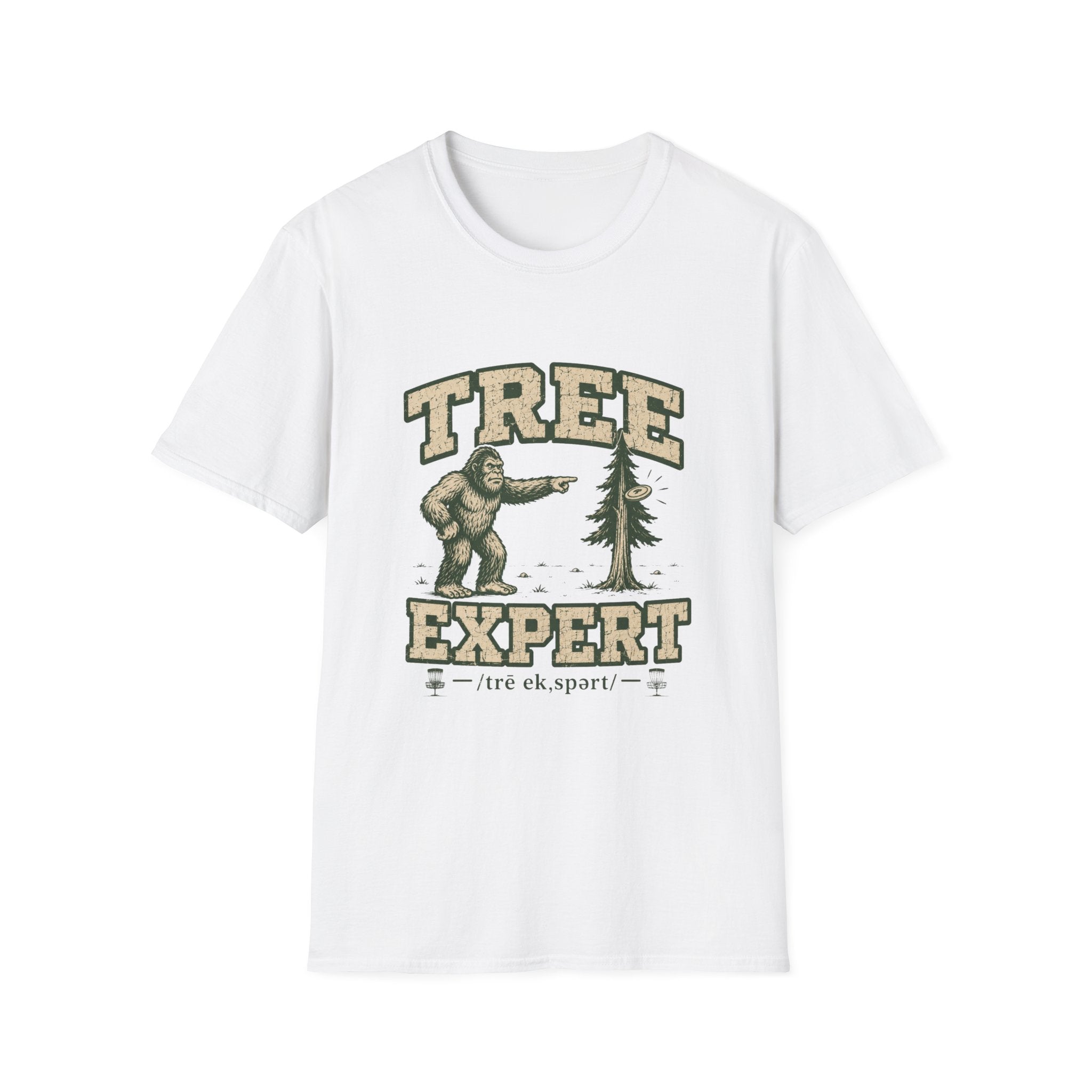 Tree Expert Vintage Disc Golf T-Shirt