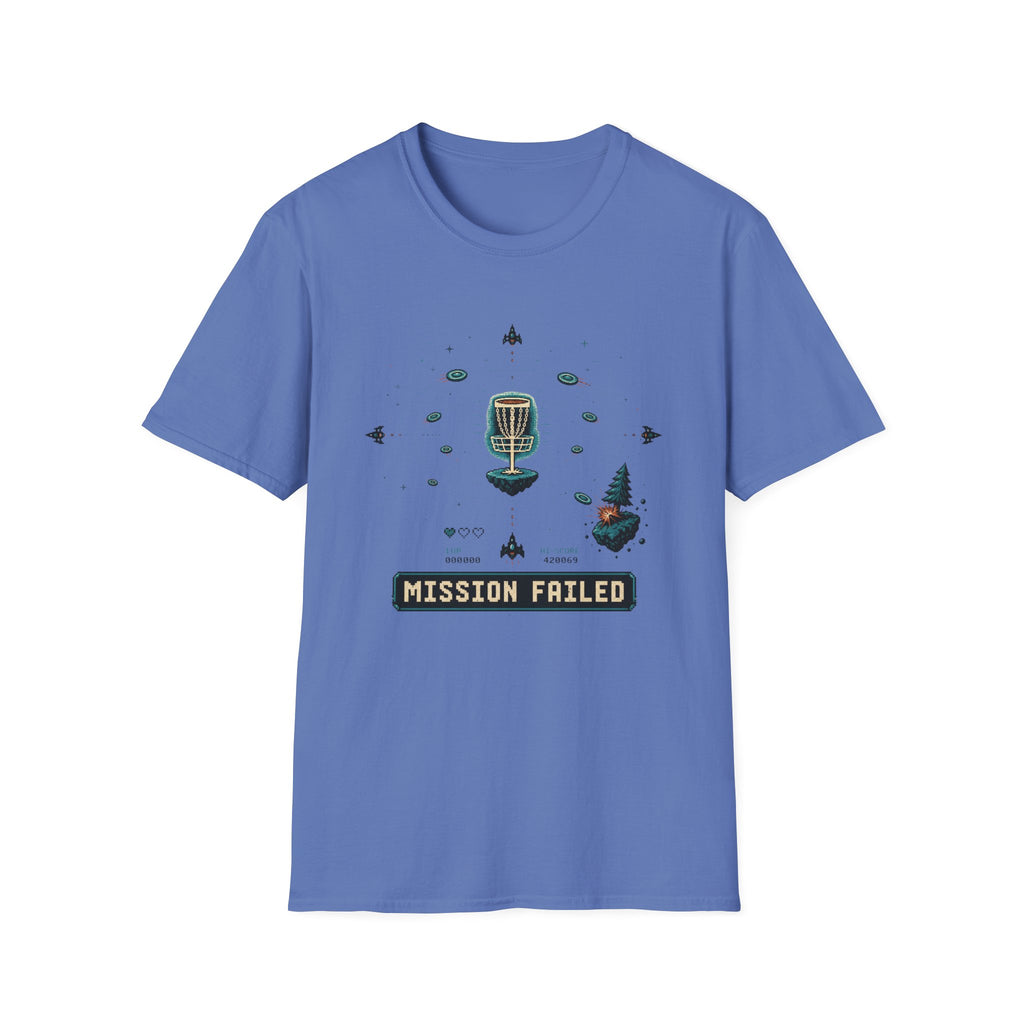 Mission Failed Vintage Disc Golf T-Shirt
