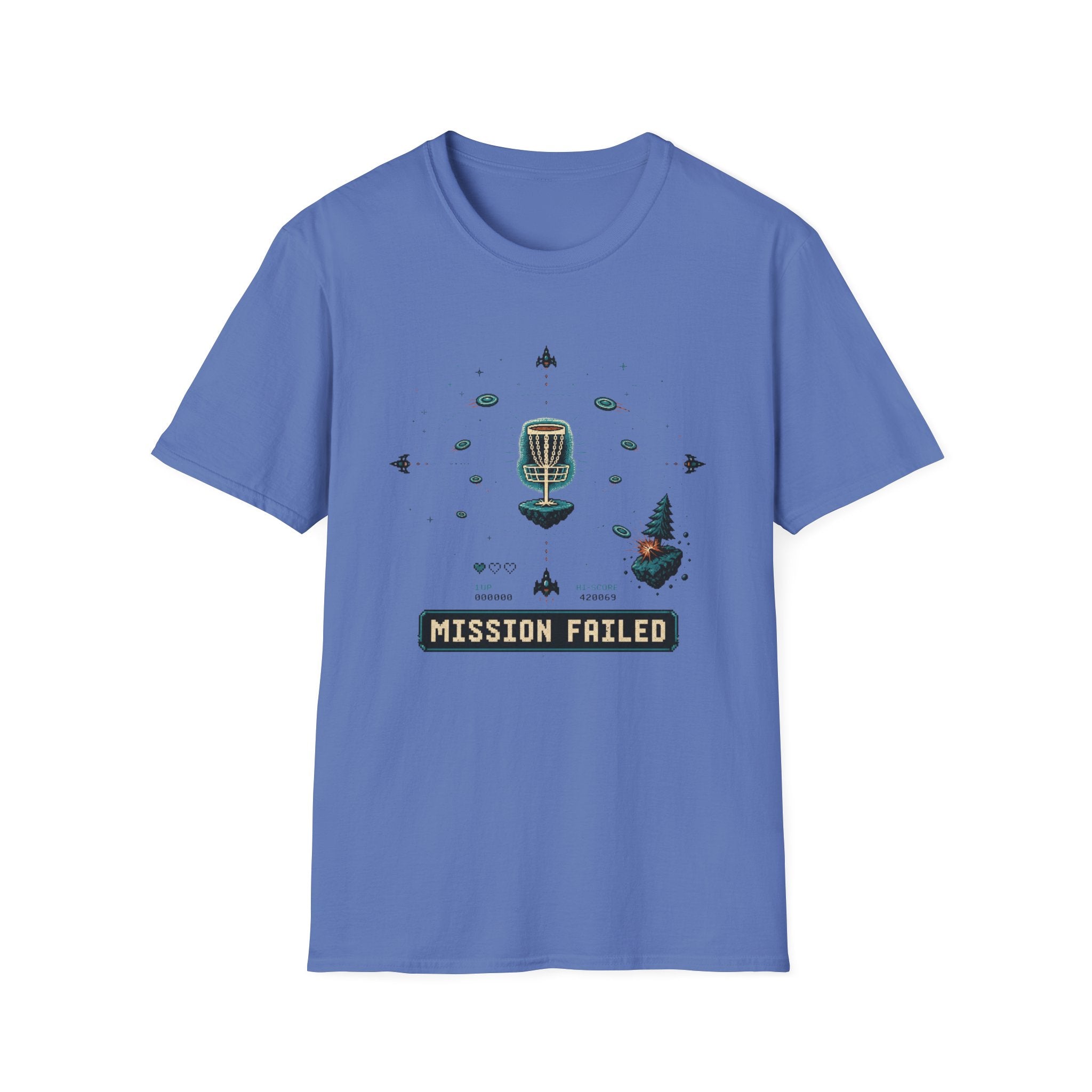 Mission Failed Vintage Disc Golf T-Shirt