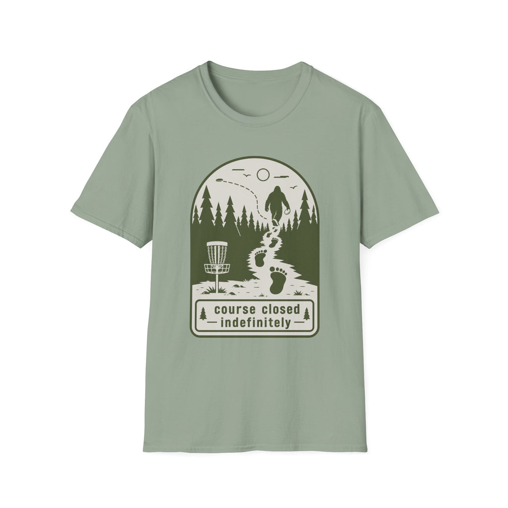 Course Closed Indefinitely Vintage Disc Golf T-Shirt