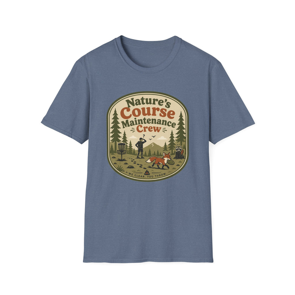 Nature Course Maintenance Vintage Disc Golf T-Shirt