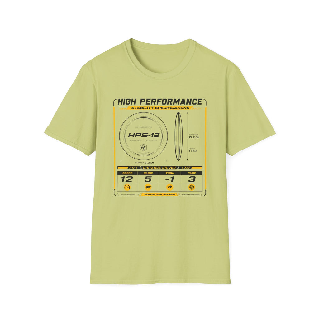 Disc Blueprint Vintage Disc Golf T-Shirt