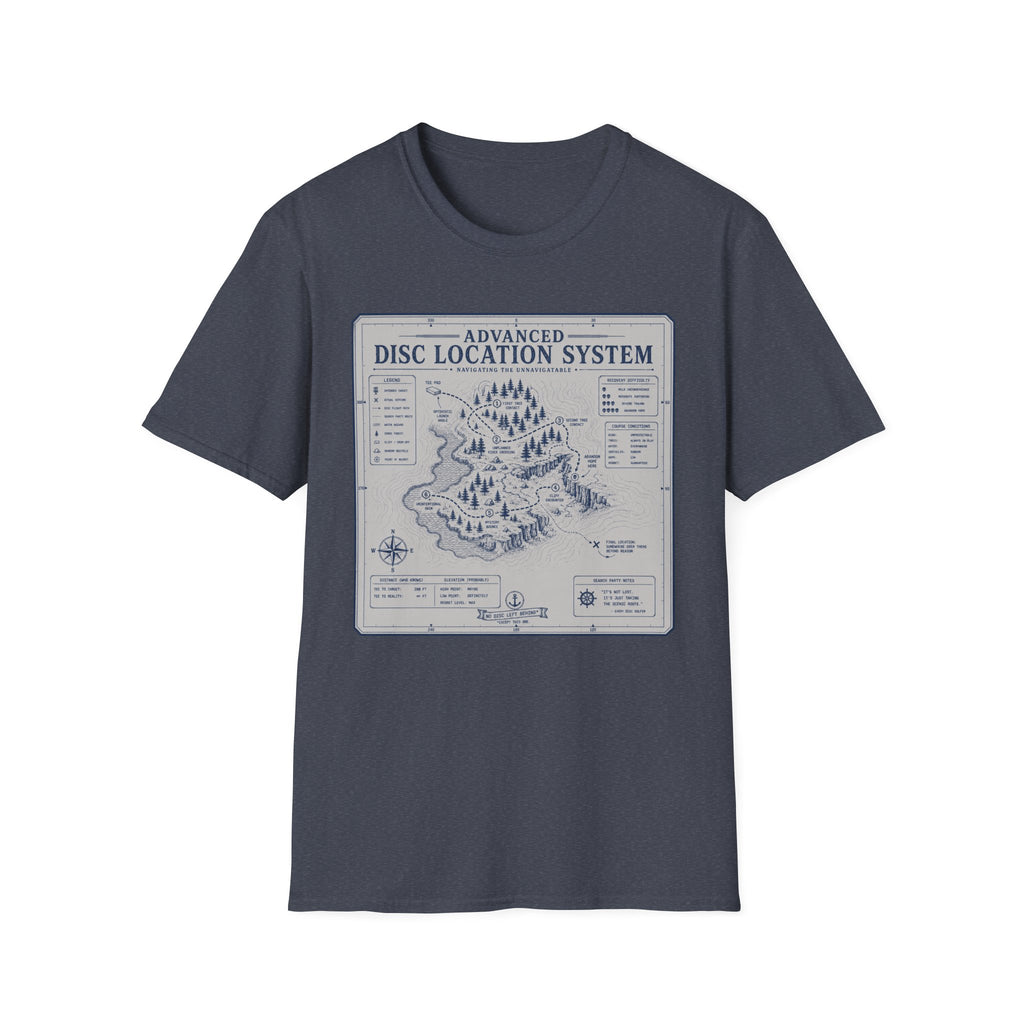 Disc Location System Vintage Disc Golf T-Shirt