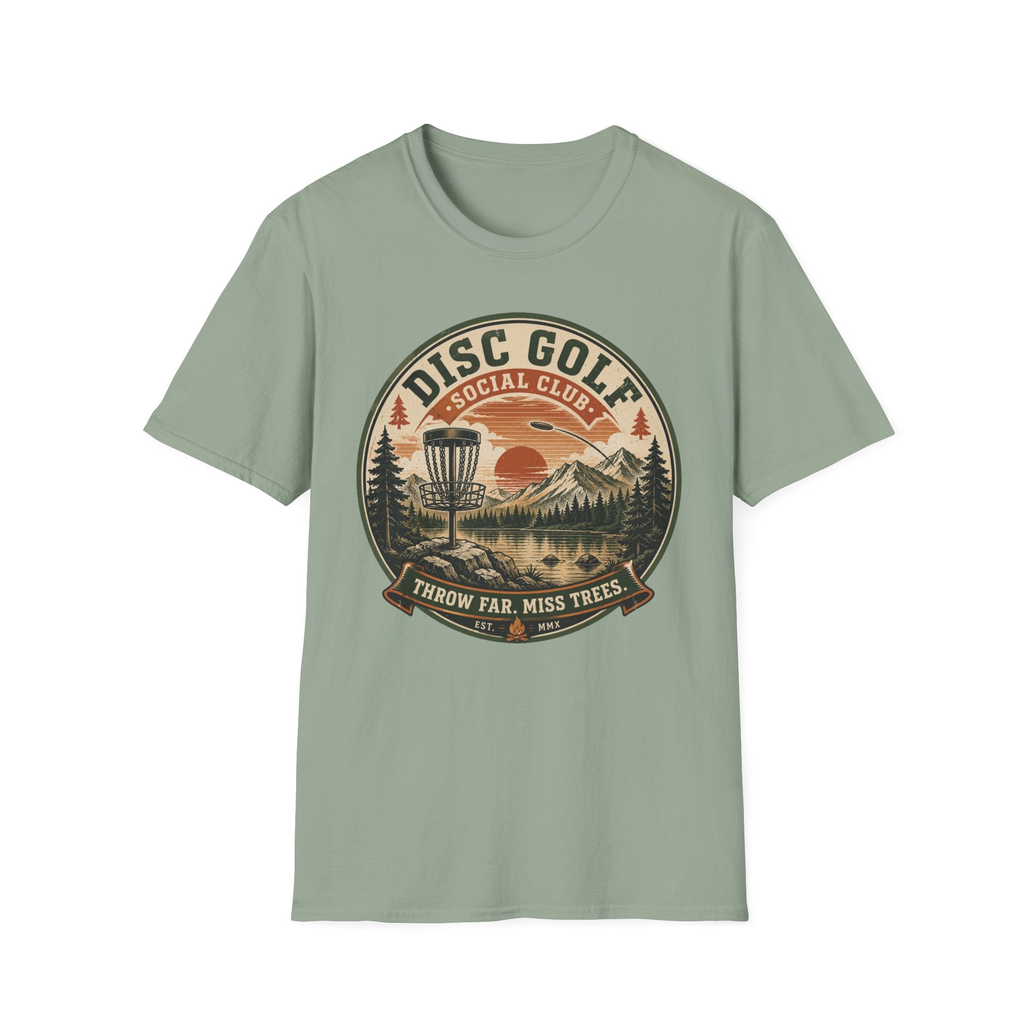 Disc Golf Social Club Vintage Disc Golf T-Shirt