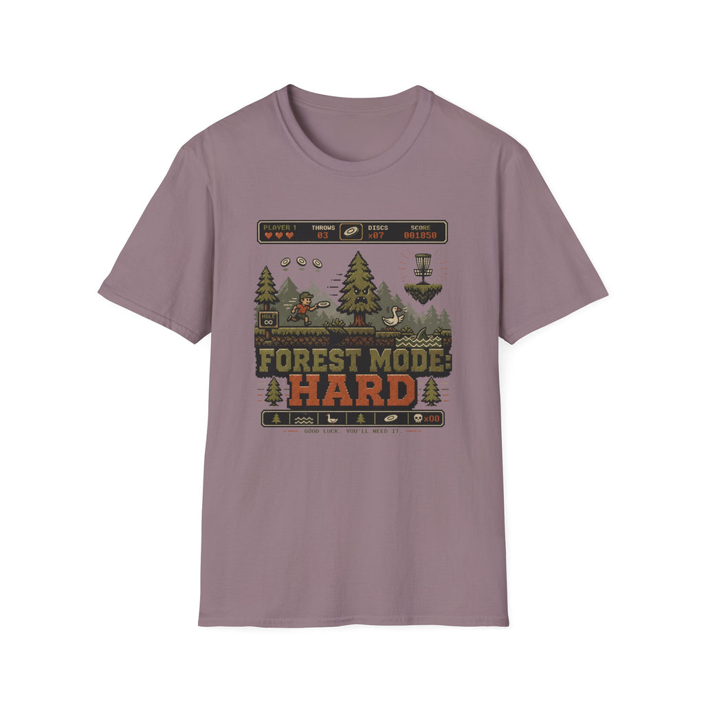 Forest Mode Hard Vintage Disc Golf T-Shirt