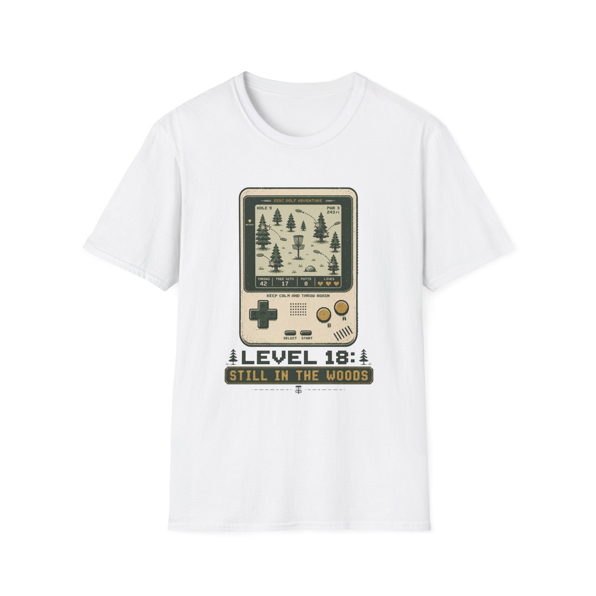 Level 18 Gamer Vintage Disc Golf T-Shirt