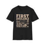 First Available Vintage Disc Golf T-Shirt