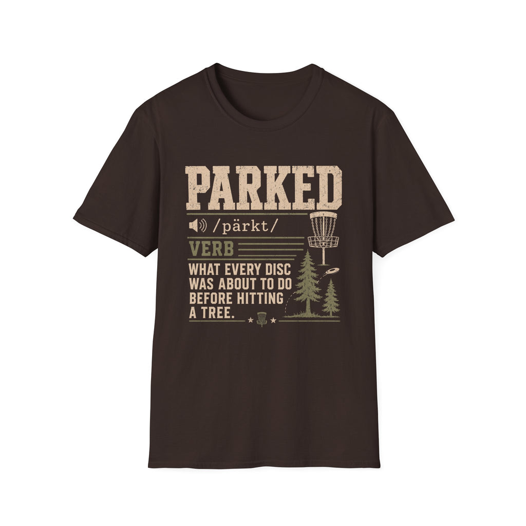Parked Vintage Disc Golf T-Shirt