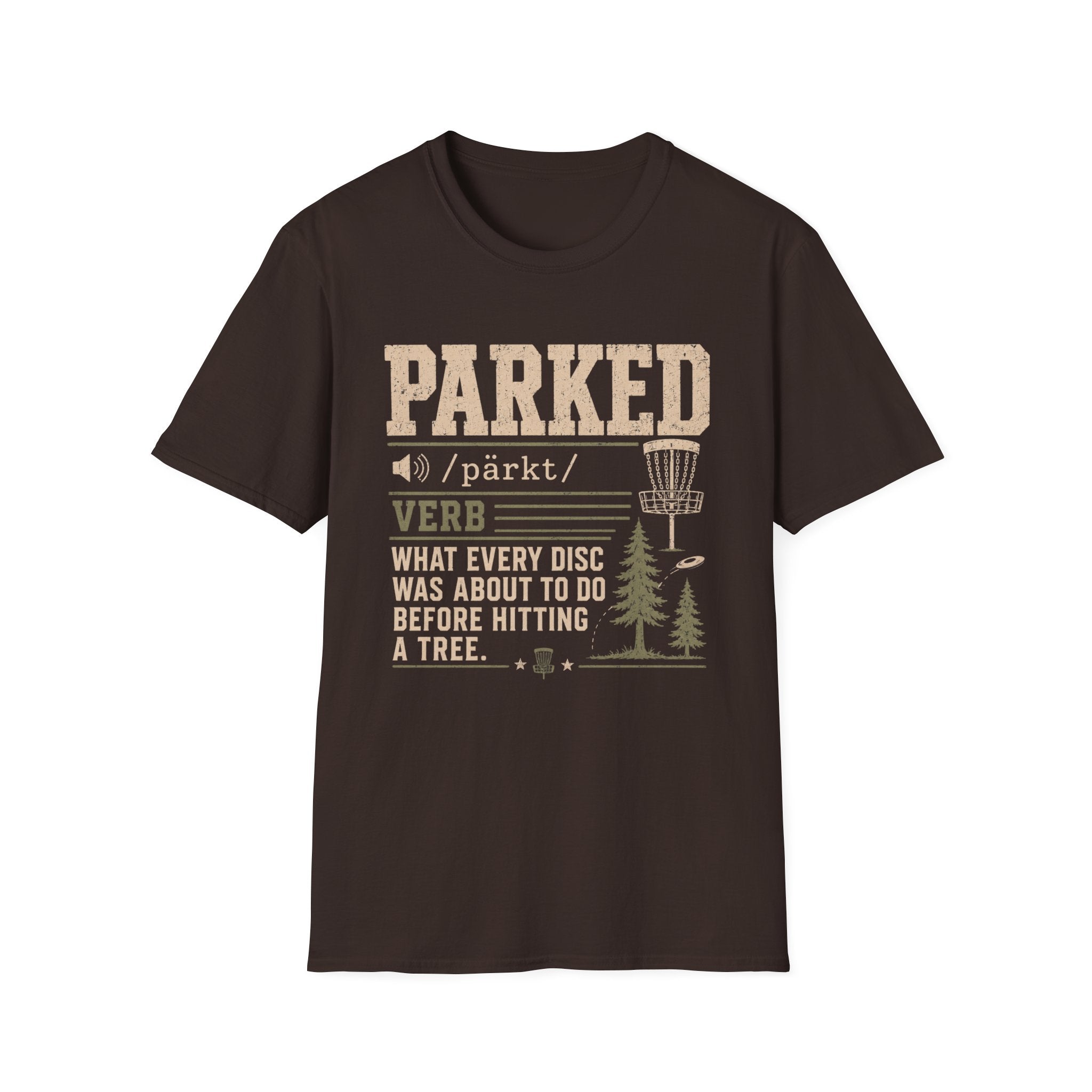 Parked Vintage Disc Golf T-Shirt