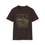 Forest Mode Hard Vintage Disc Golf T-Shirt