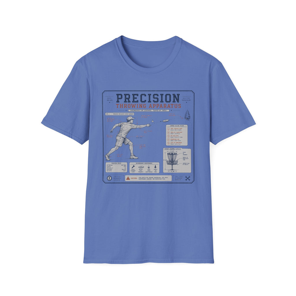 Precision Throwing Apparatus Vintage Disc Golf T-Shirt