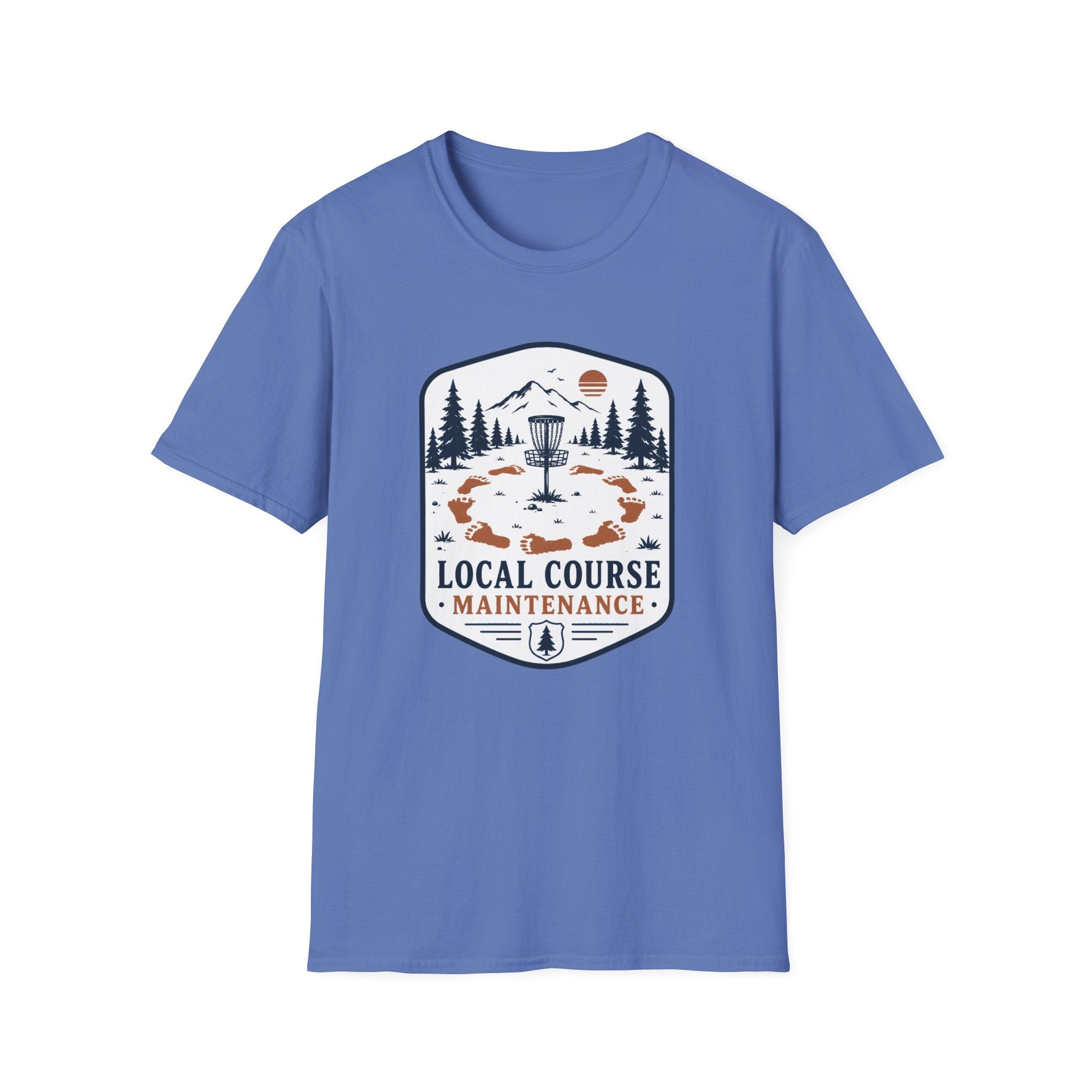 Local Course Maintenance Vintage Disc Golf T-Shirt