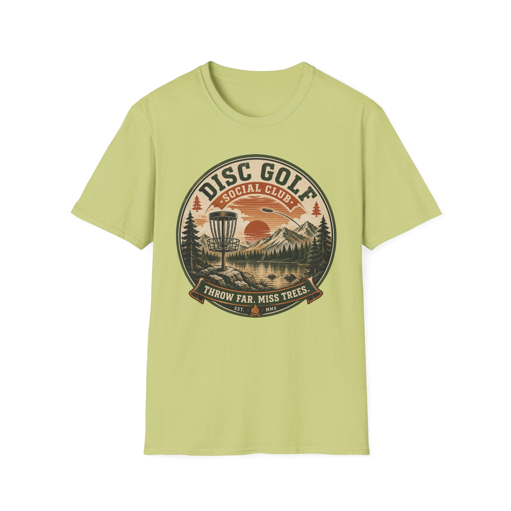 Disc Golf Social Club Vintage Disc Golf T-Shirt