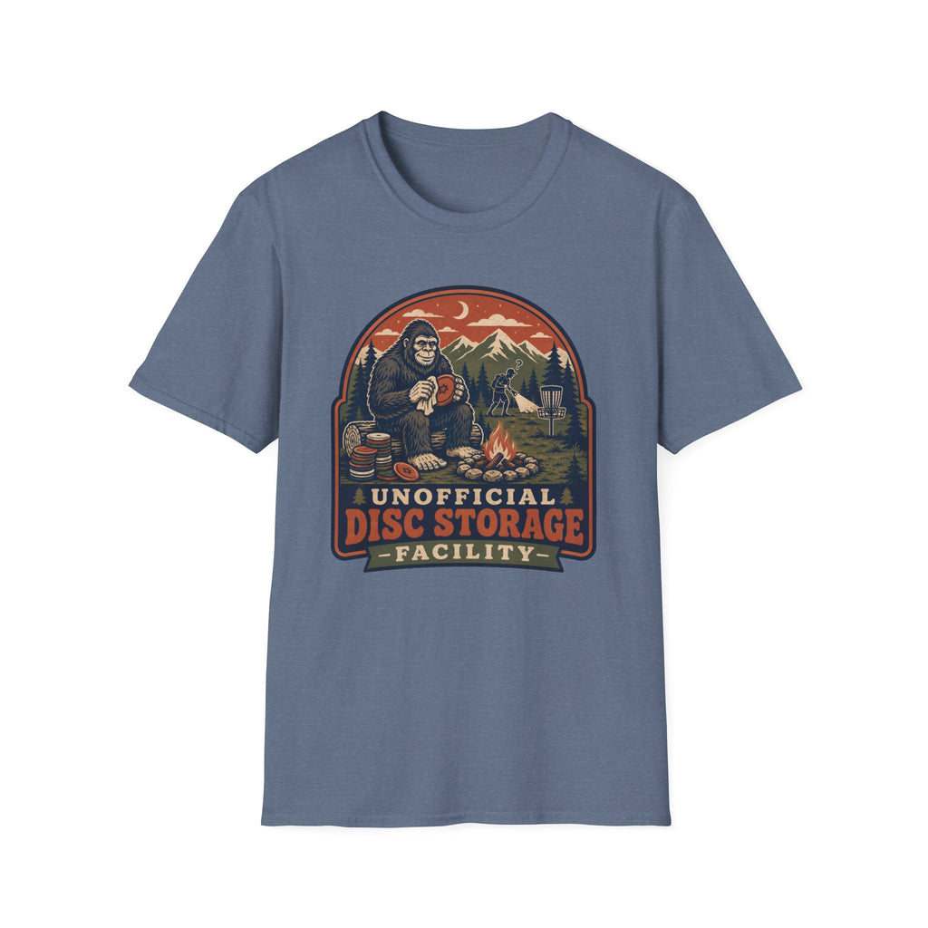Unofficial Disc Storage Vintage Disc Golf T-Shirt