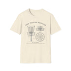 Chain Trapping Mechanism Patent Vintage Disc Golf T-Shirt
