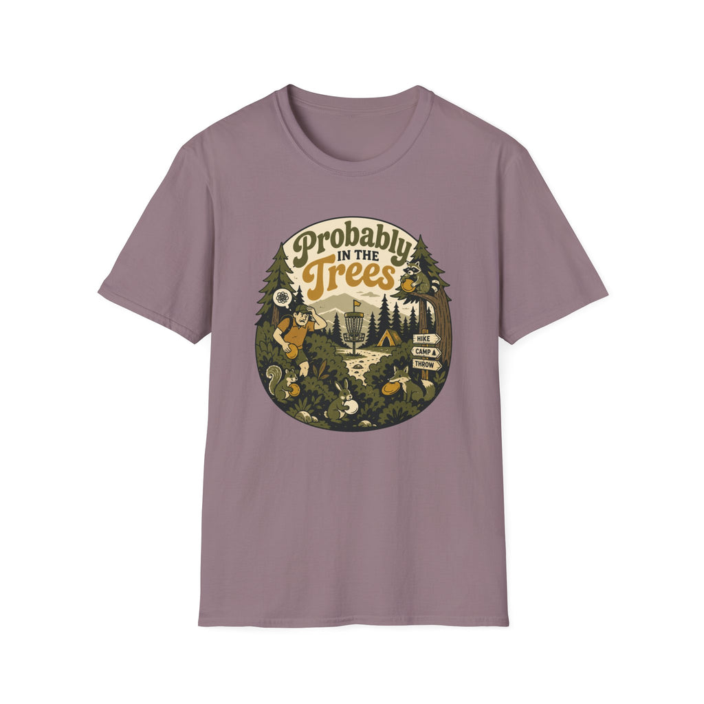 Probably in the Trees Vintage Disc Golf T-Shirt