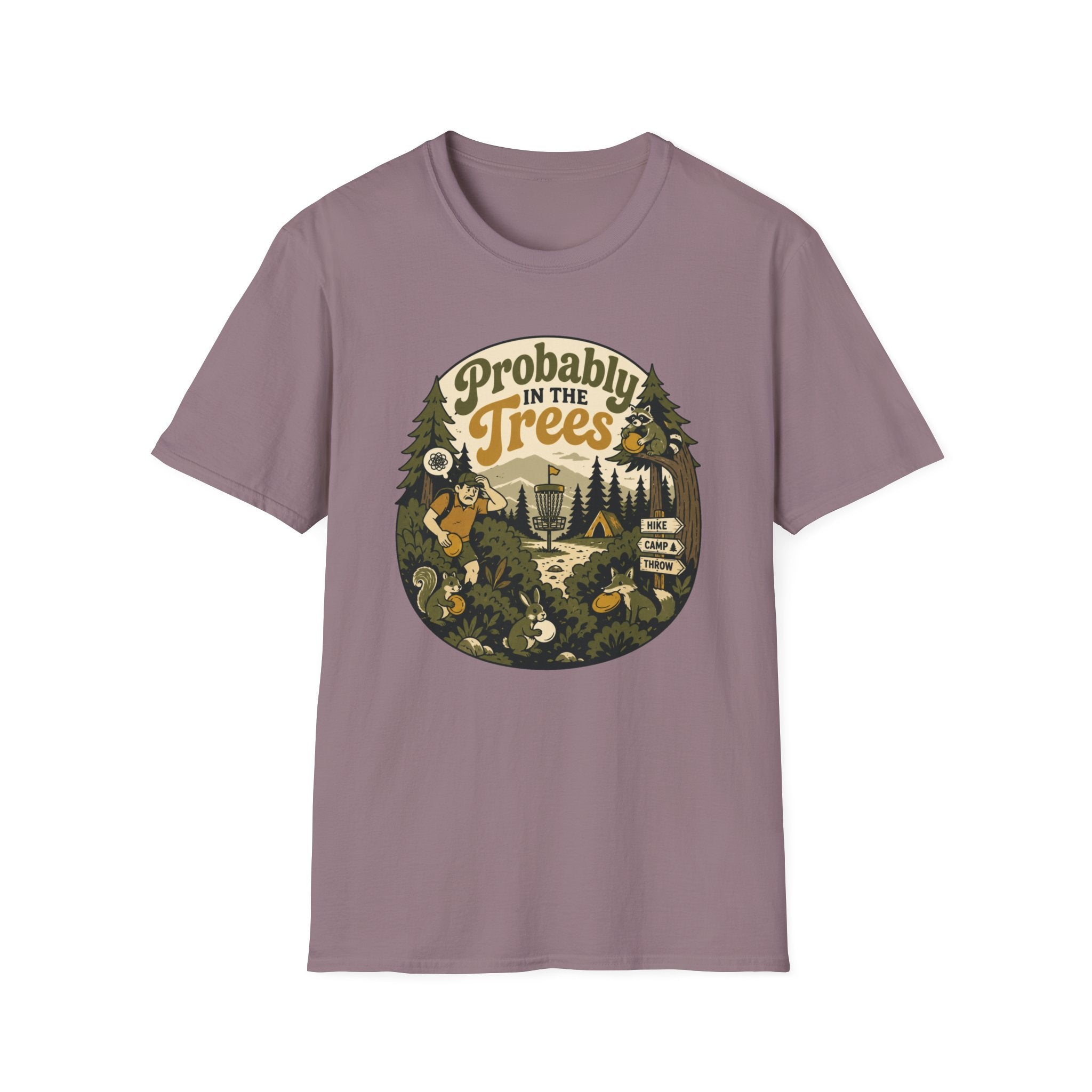 Probably in the Trees Vintage Disc Golf T-Shirt