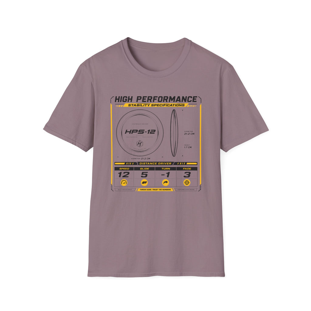 Disc Blueprint Vintage Disc Golf T-Shirt