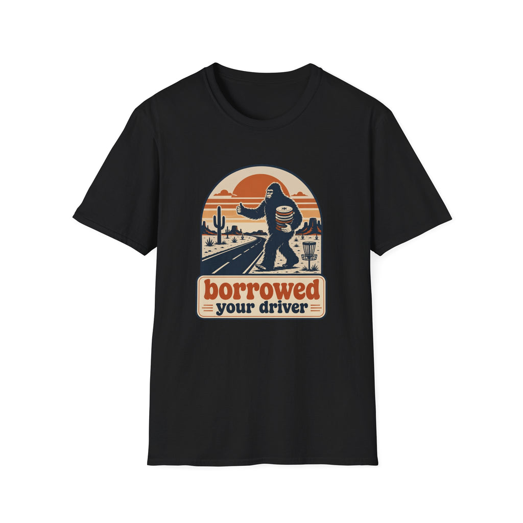 Borrowed Your Driver Vintage Disc Golf T-Shirt
