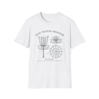Chain Trapping Mechanism Patent Vintage Disc Golf T-Shirt