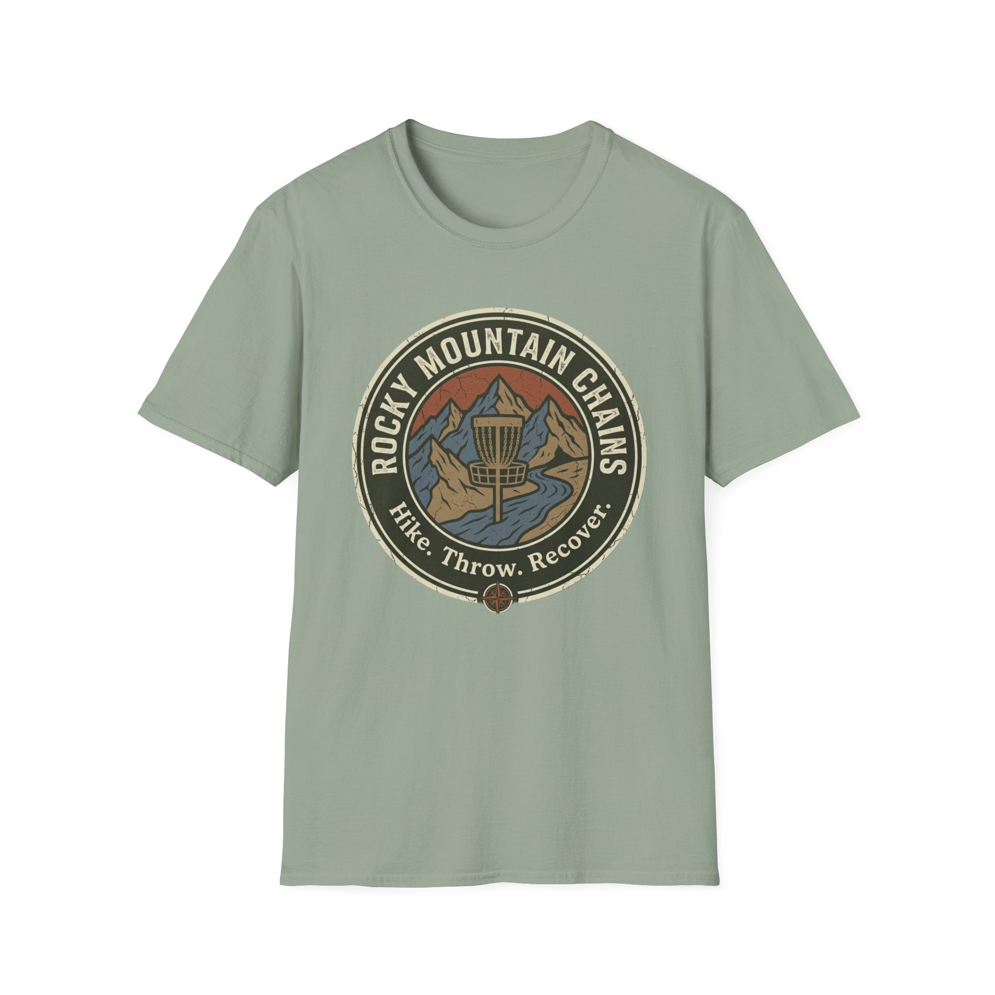 Rocky Mountain Chains Vintage Disc Golf T-Shirt
