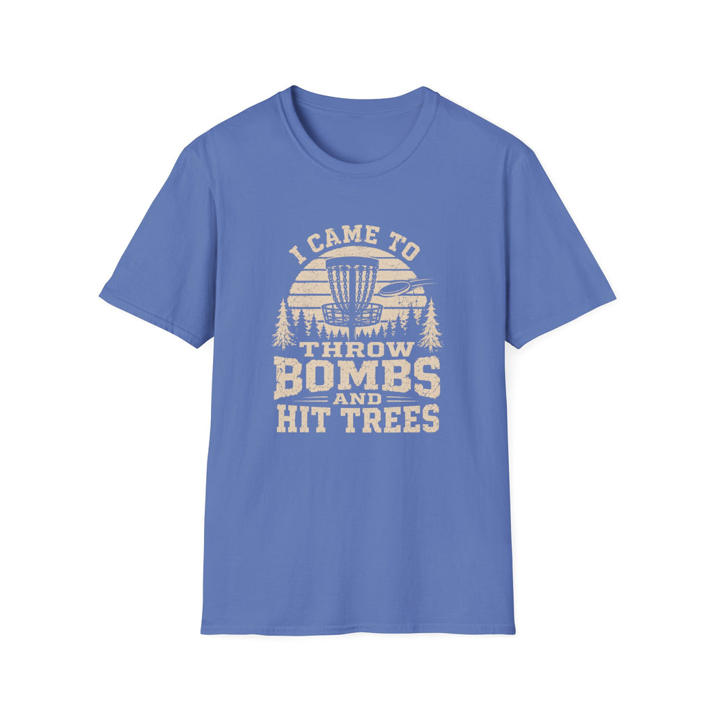 Throw Bombs Vintage Disc Golf T-Shirt