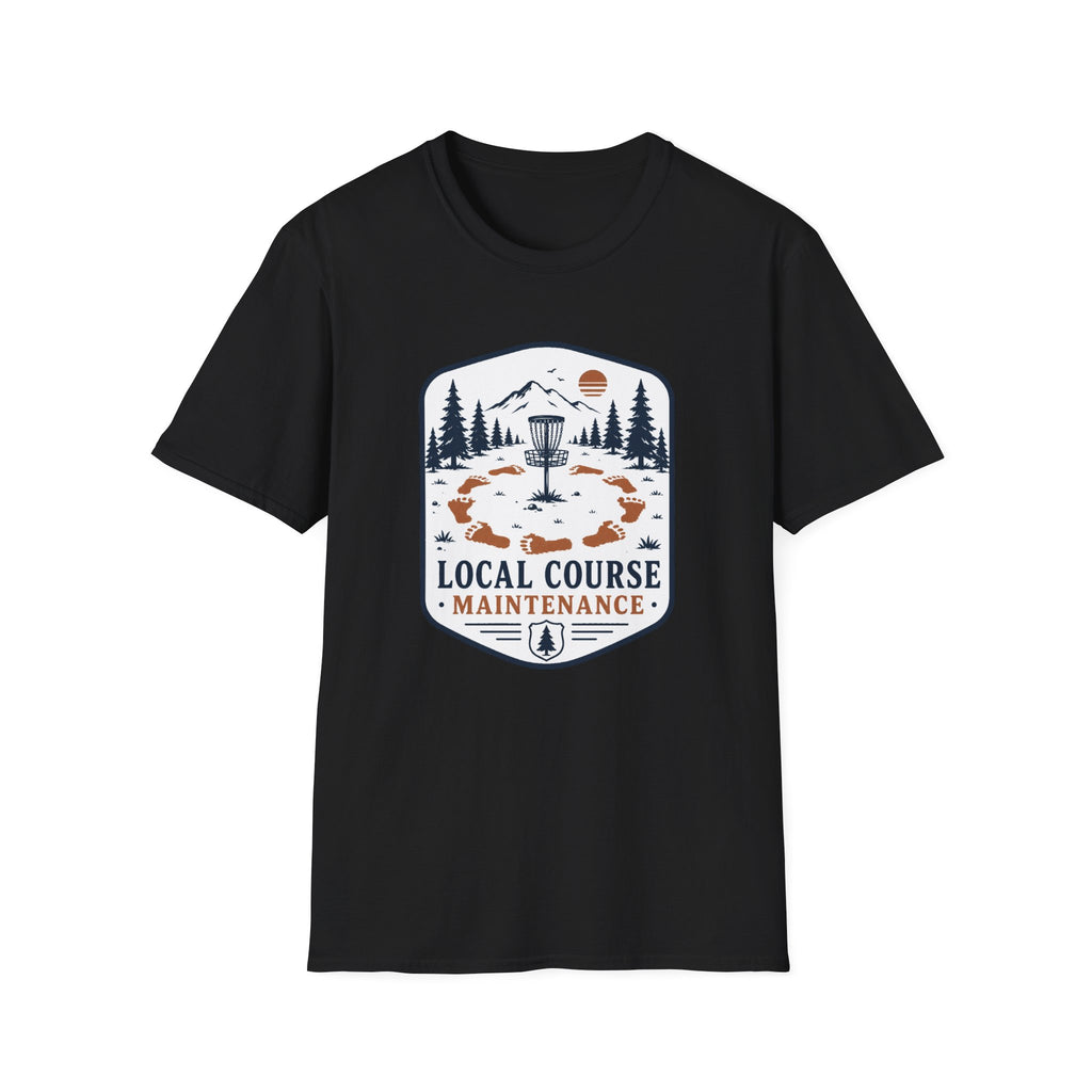 Local Course Maintenance Vintage Disc Golf T-Shirt