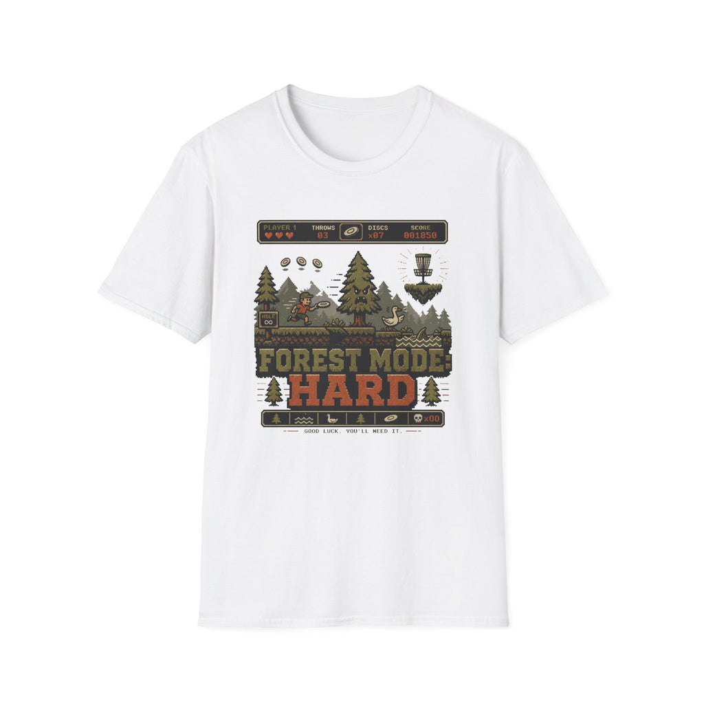 Forest Mode Hard Vintage Disc Golf T-Shirt