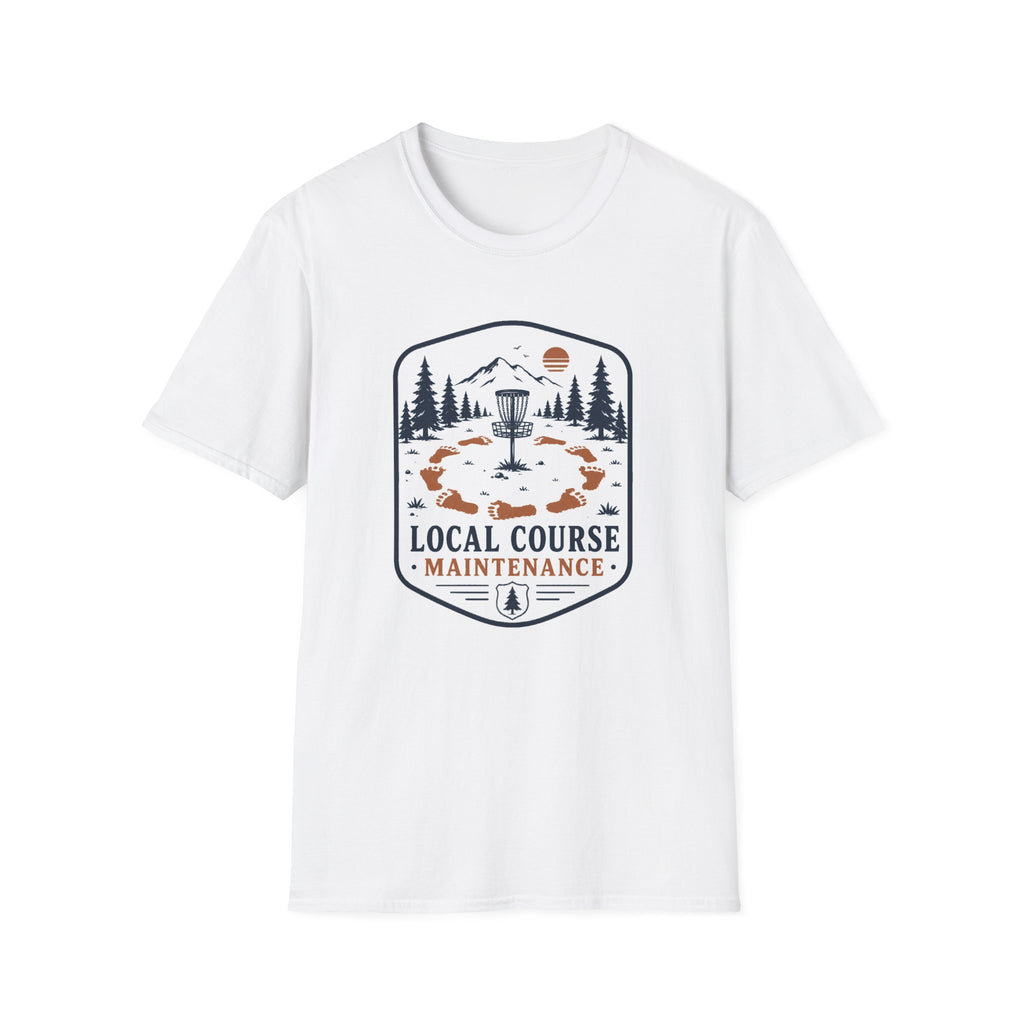 Local Course Maintenance Vintage Disc Golf T-Shirt
