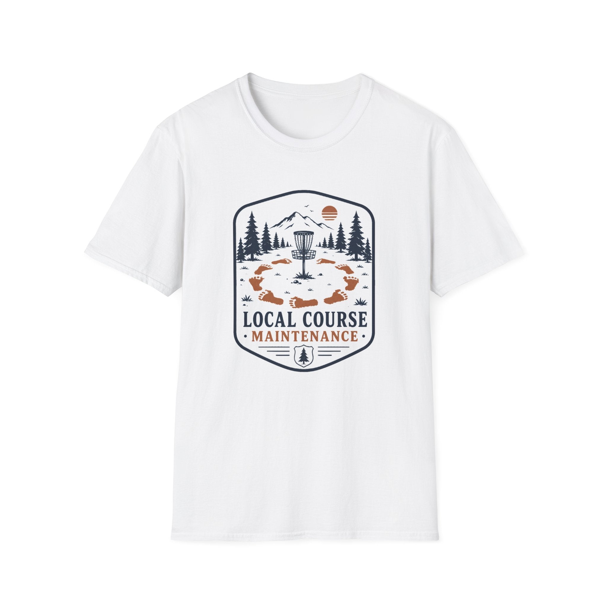Local Course Maintenance Vintage Disc Golf T-Shirt
