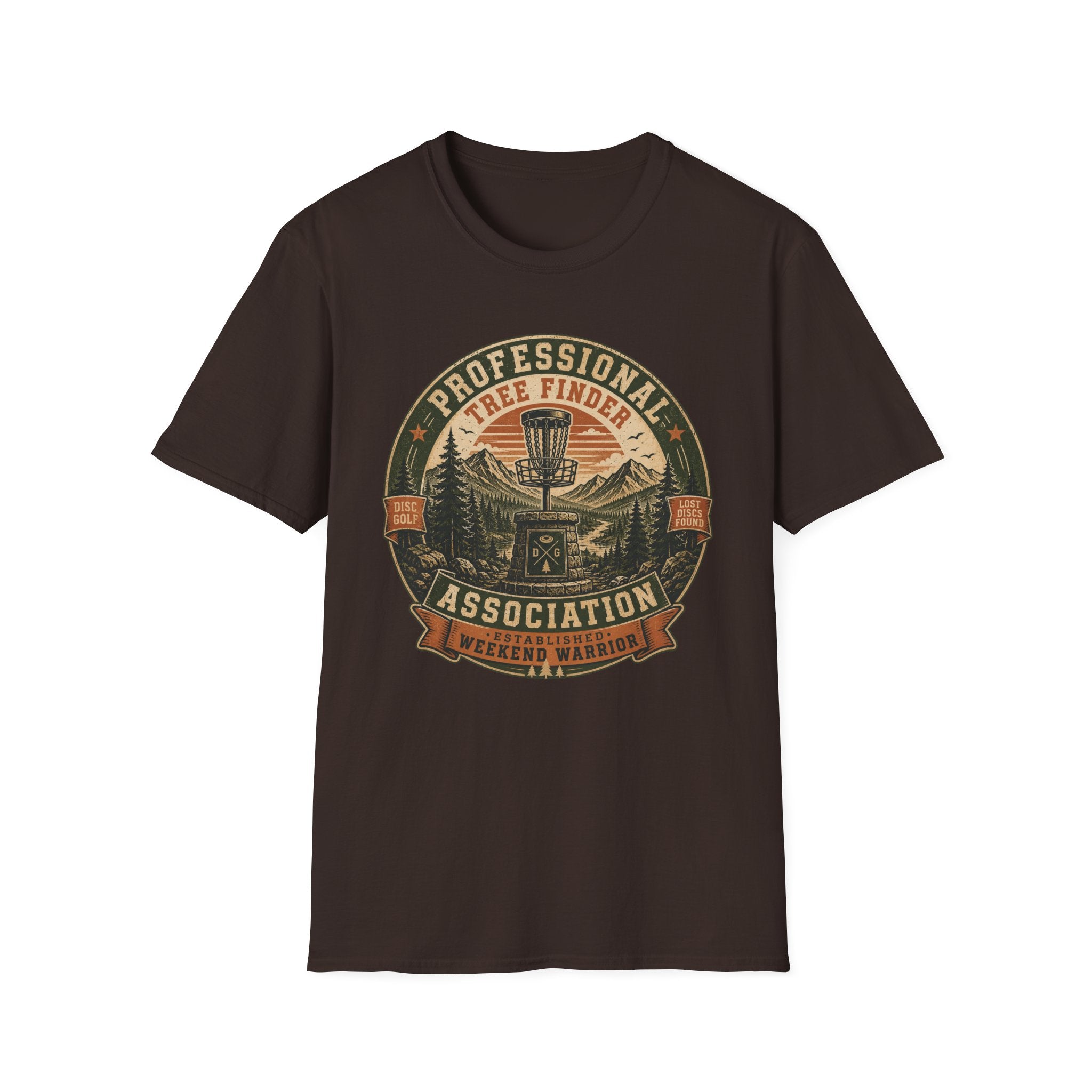 Professional Tree Finder Vintage Disc Golf T-Shirt
