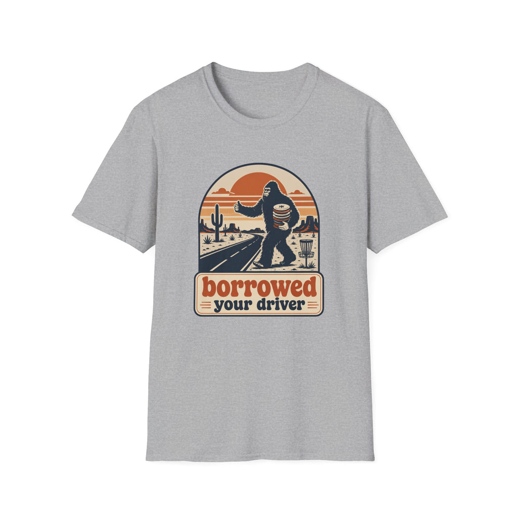 Borrowed Your Driver Vintage Disc Golf T-Shirt