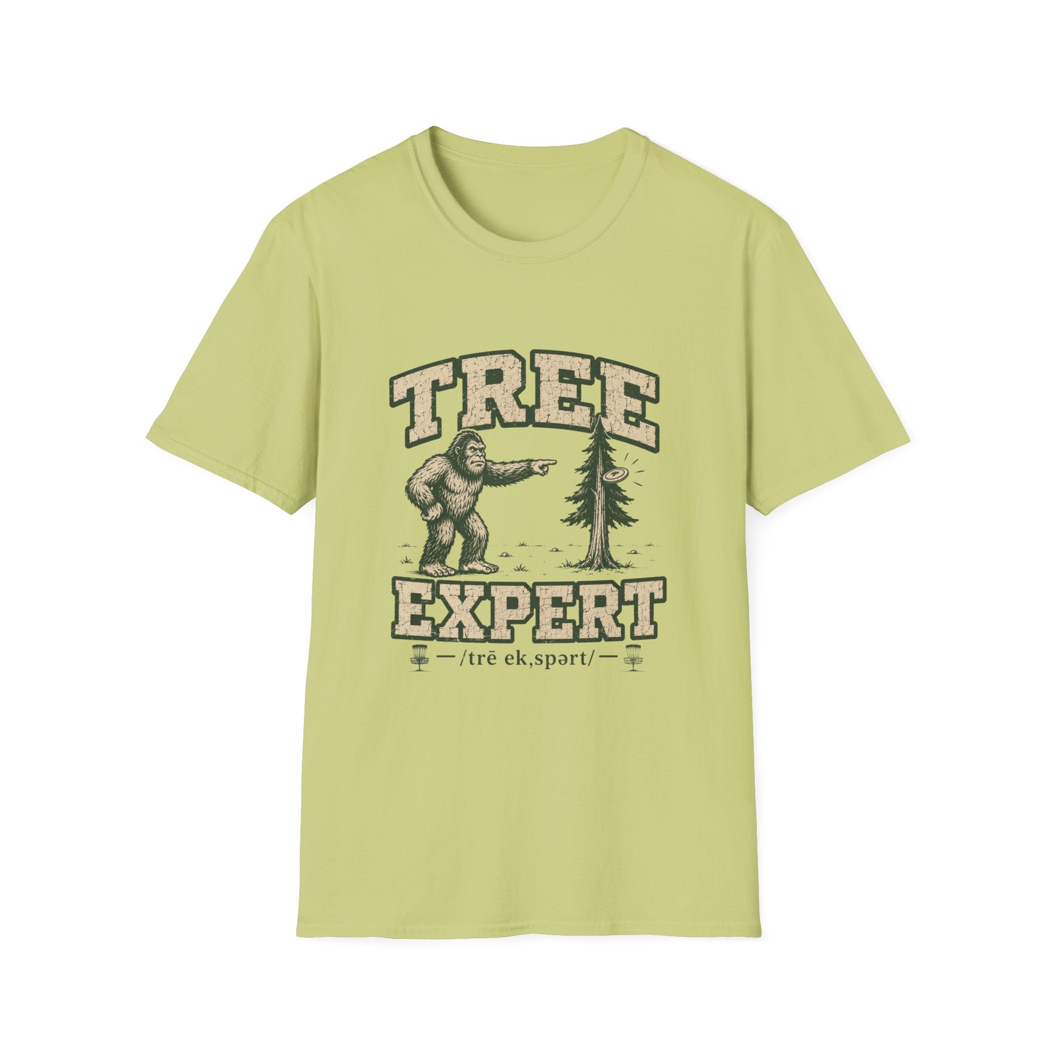 Tree Expert Vintage Disc Golf T-Shirt